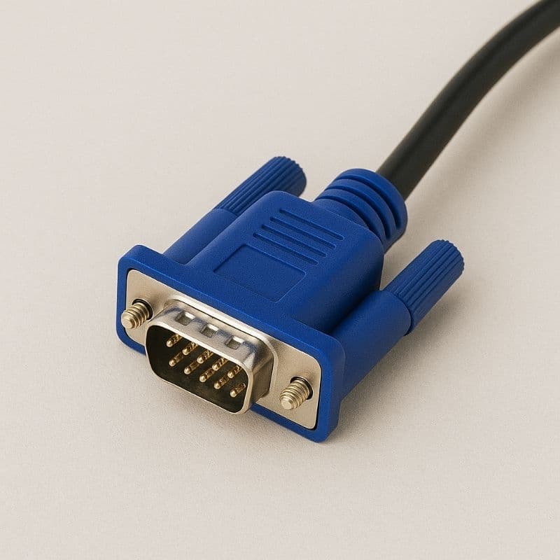 Cabo Conector VGA 1,8m 15 Pinos Macho x Macho BM-8650 Monitor PC Notebook Projetor HD Resistente