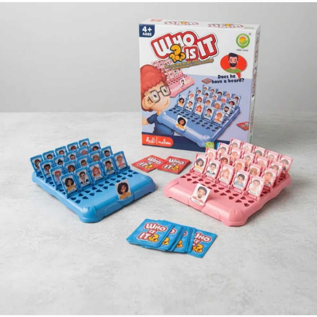 Jogo Quem Sou Eu?Cara a Cara Tabuleiro 40 Cartas