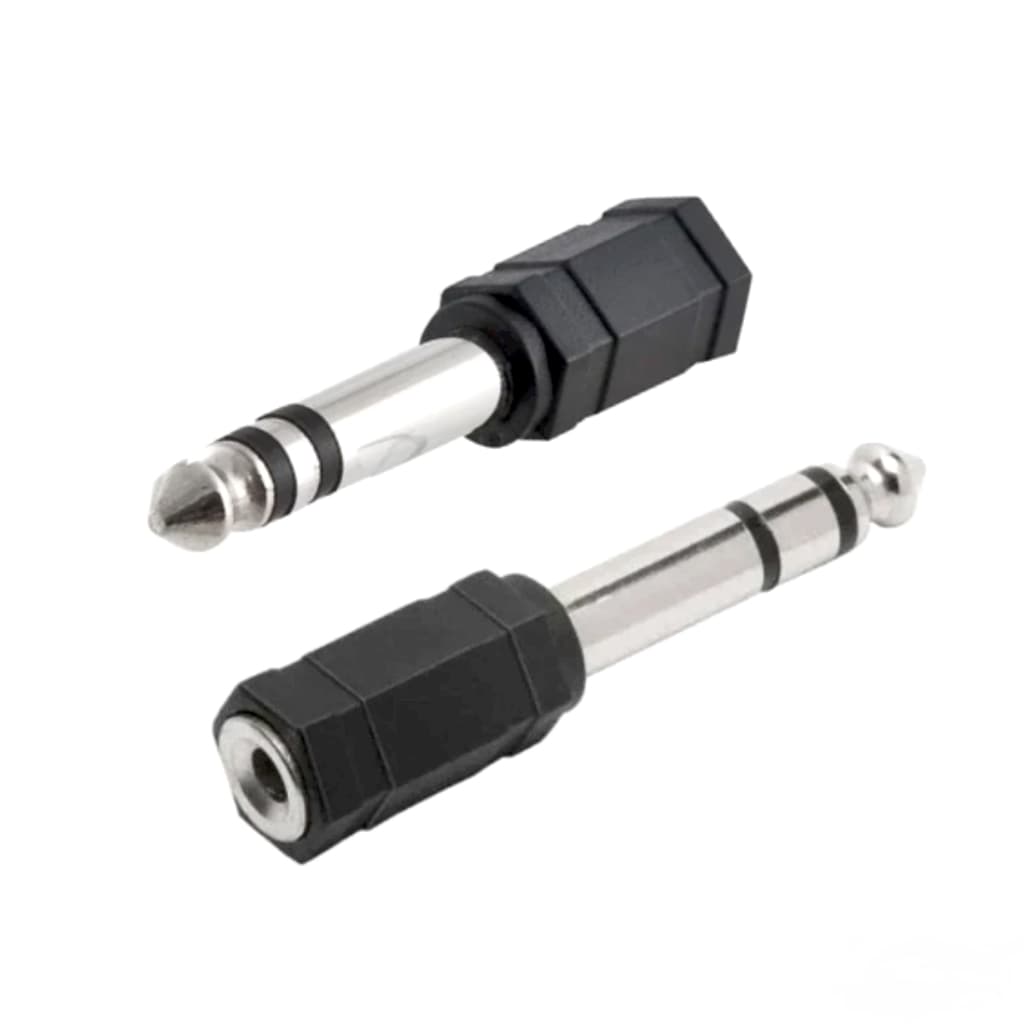 Conector Emenda Adaptador Plug P2 Femea x P10 Macho
