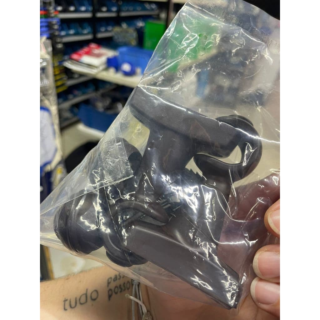 CONJUNTO SUPORTE PARA CORTINA MÉDIO SLIM PP - IMBUIA FOSCO