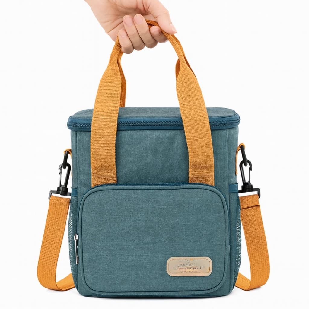 Bolsa Térmica Tipo Lancheira Mochila com Grande Capacidade Viagens Piquenique