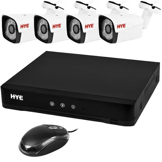CCTV HYE Cam Kit HYE-AH4404T 2.8MM 4CAM/BULLET/DVR8CH