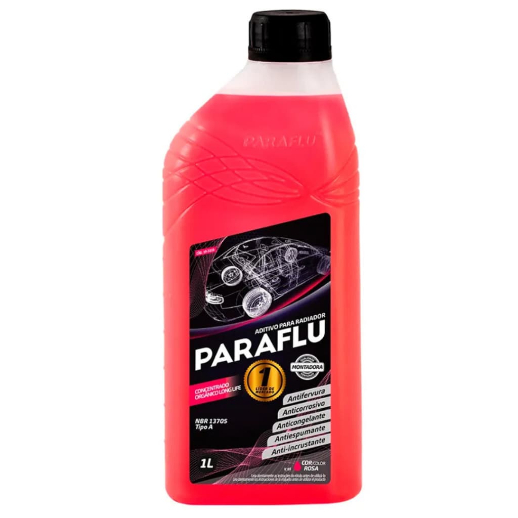 Paraflu Pronto para Uso Rosa Aditivo Universal do Radiador