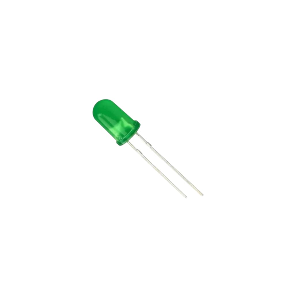 Led Verde 5mm Difuso