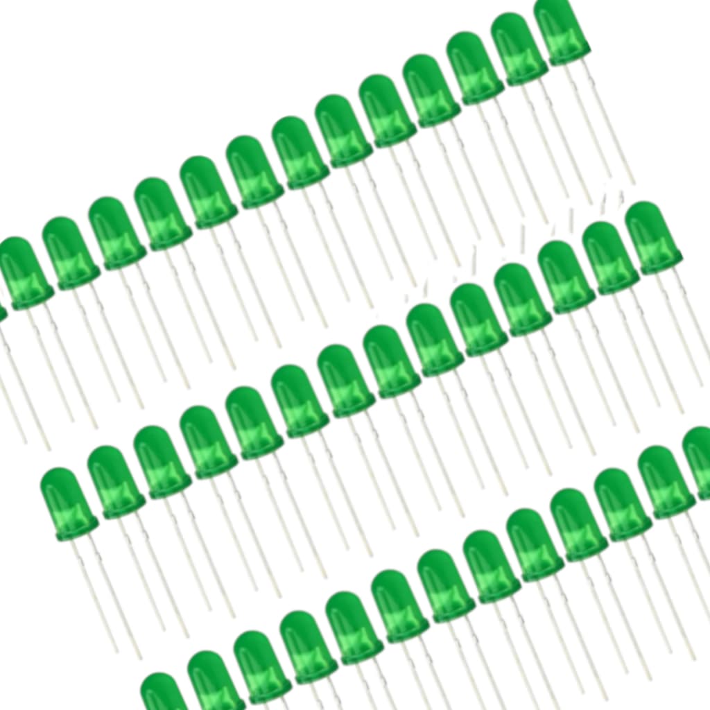 Led 5mm Verde Kit 10 Un