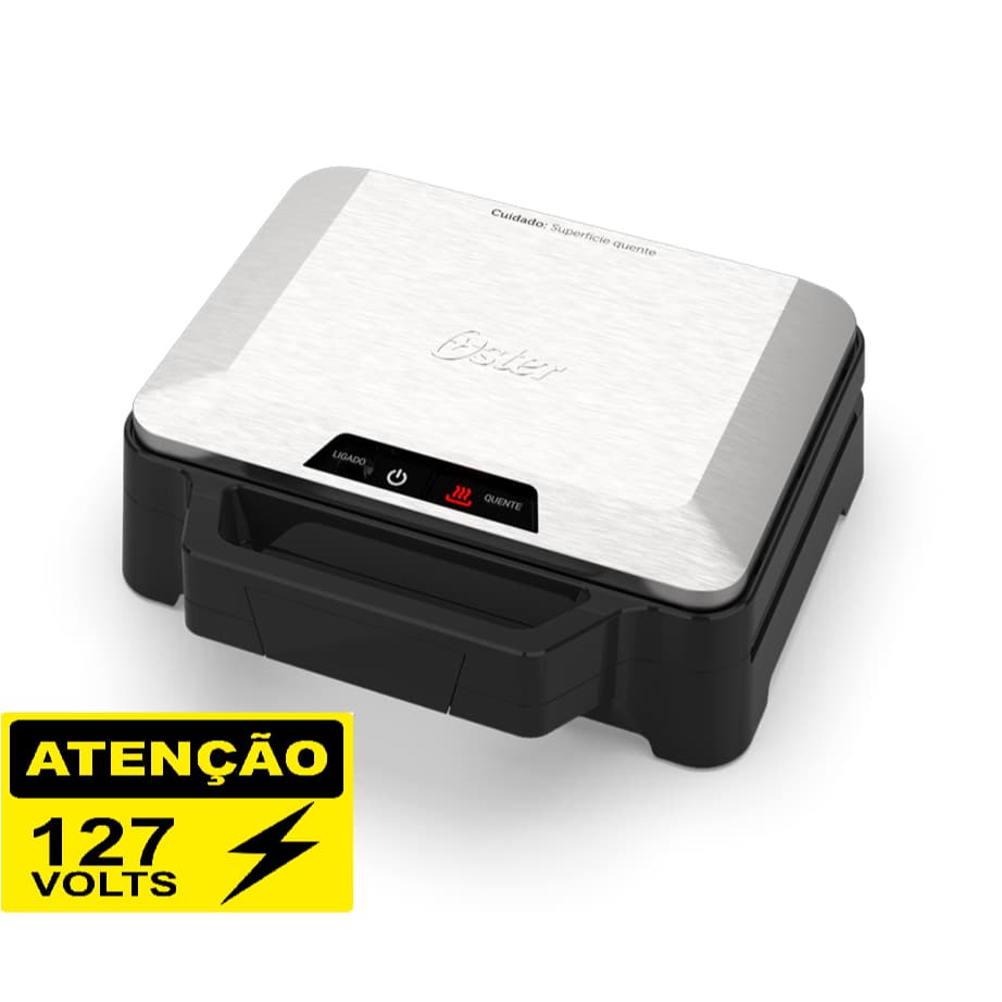 Sanduicheira Oster Inox Multiuso 1000w Osan500 - 127v
