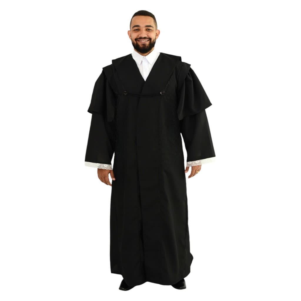 Toga Profissional Jurídica (Beca) – Uso em Tribunal, Júri e Advocacia
