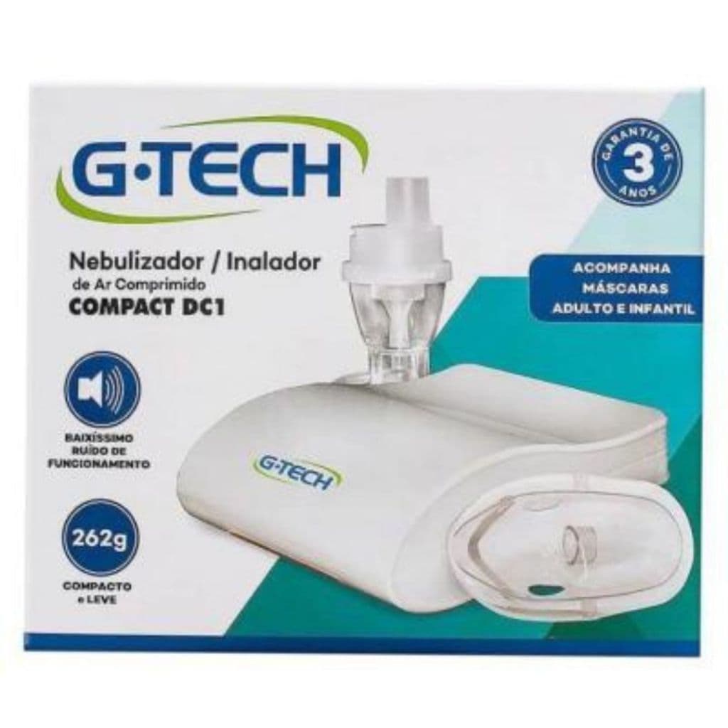 Inalador Nebulizador GTech Compact DC1