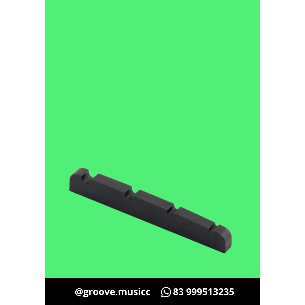 Pestana Para Contra Baixo Preta Jazz Bass P7 SONOTEC