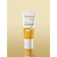 Protetor Solar Facial Anasol Todo Santo Dia Antioleosidade Antibrilho FPS60 - 40g