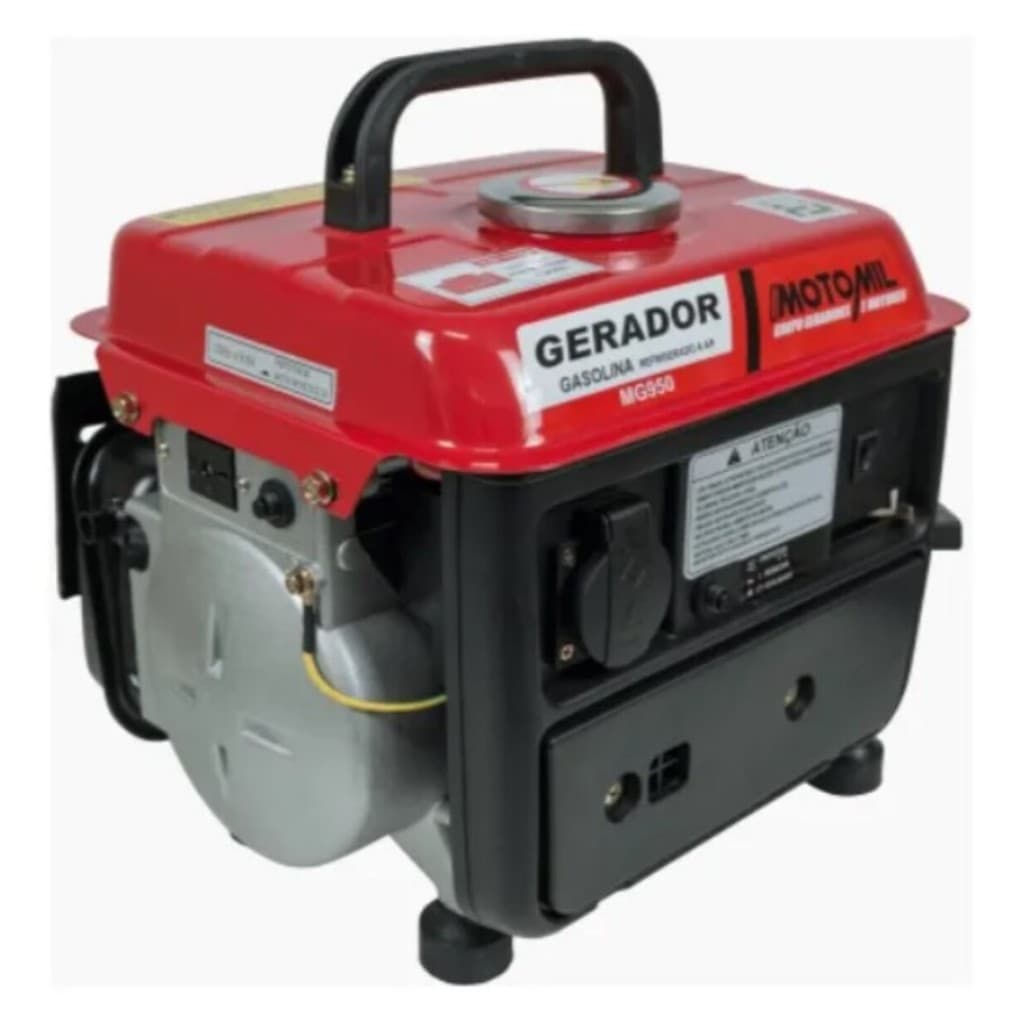 GERADOR DE ENERGIA À GASOLINA MG-950 800W 60HZ 220V 6255.9 GMEG - MOTOMIL