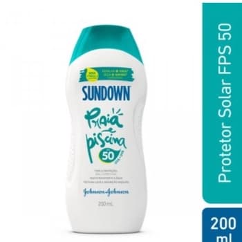 PROTETOR SOLAR CORPORAL SUNDOWN PRAIA E PISCINA FPS 50 COM 200ML