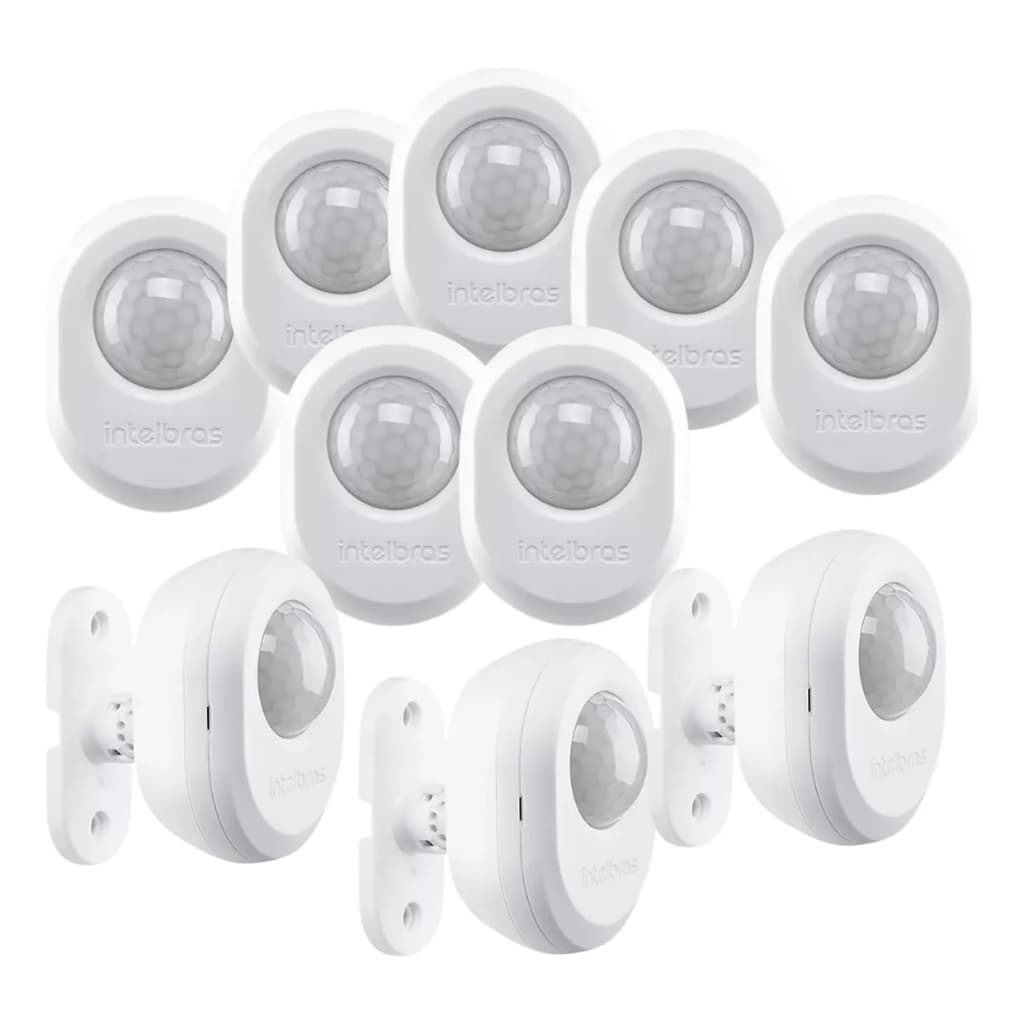 Kit 10 Und Sensor Presença Iluminação Espi360a Intelbras
