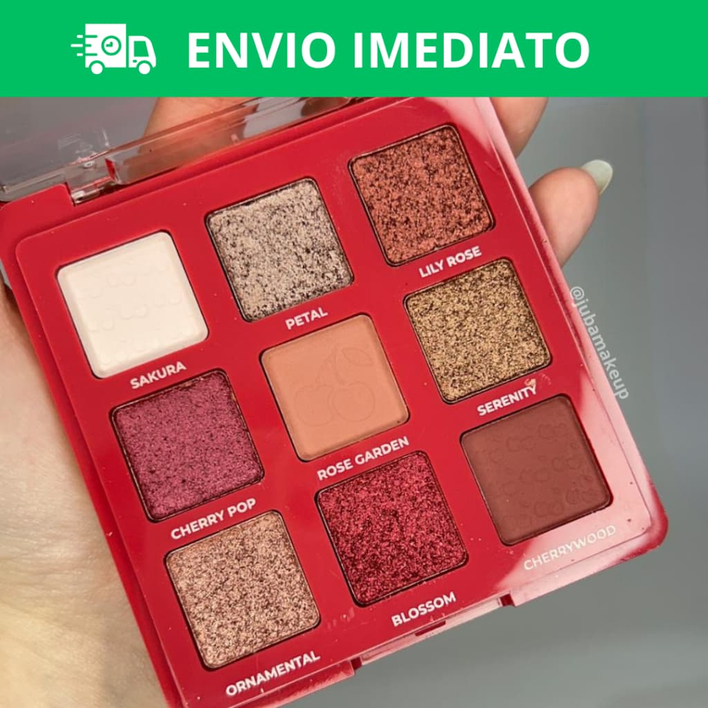 Paleta de Sombras Pink Cherry Ruby Rose