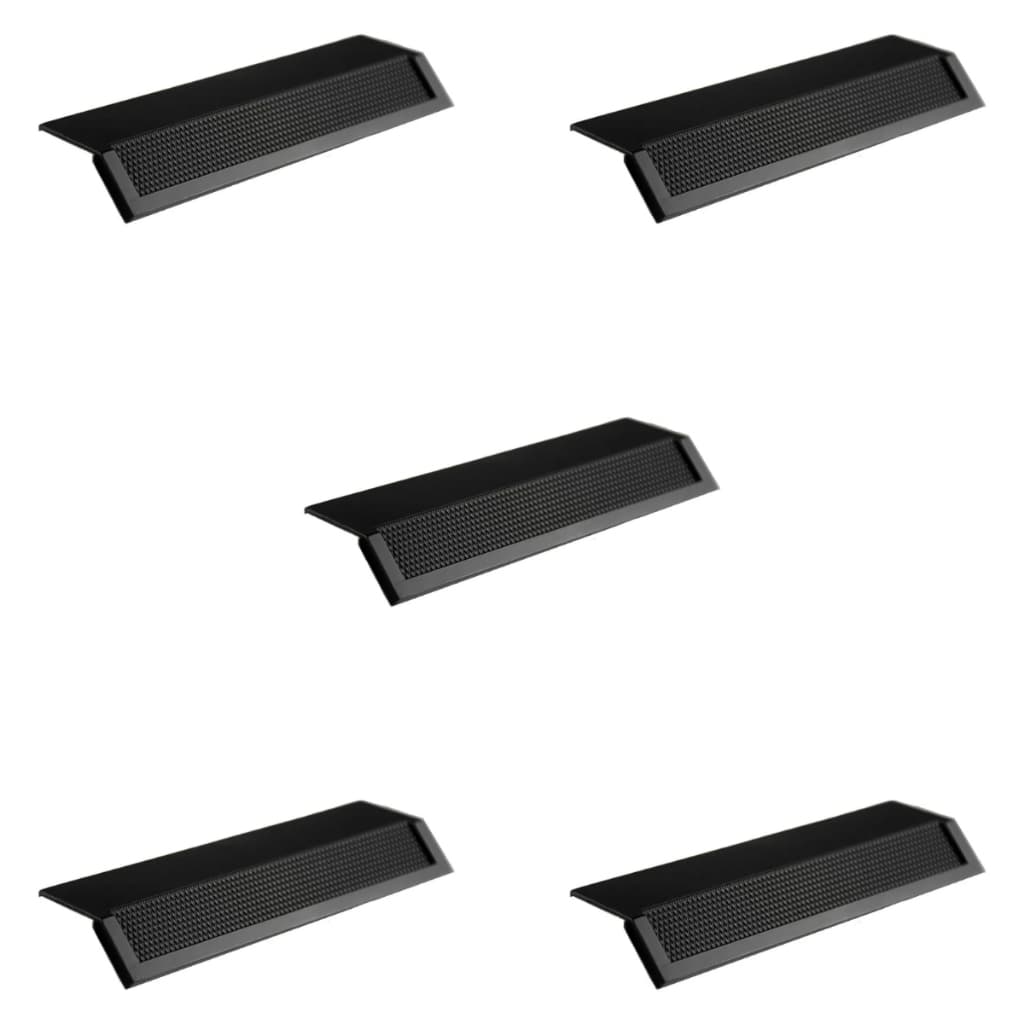 KIT PUXADOR MOVEIS CITIZEN 45 GRAUS G PRETO FOSCO ZEN 96/130MM ZP5463.24