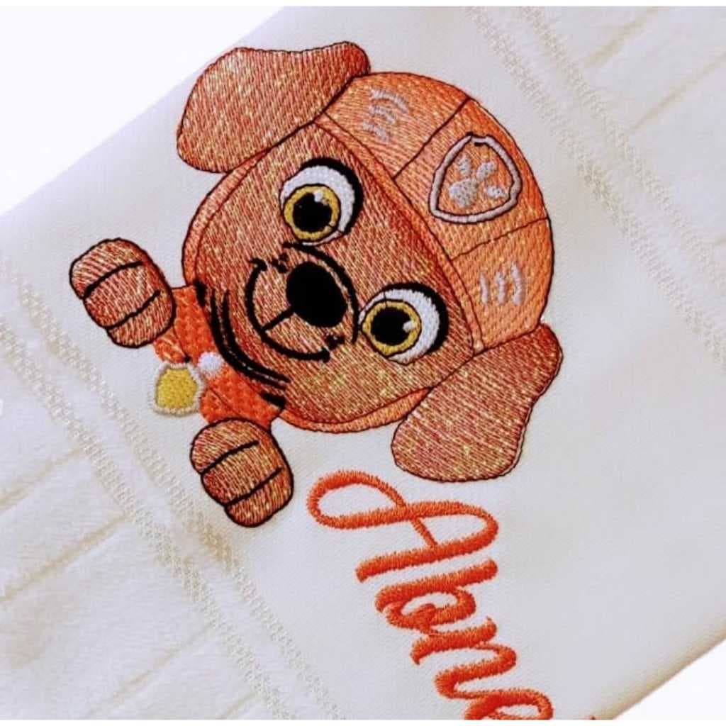 Toalha de Lavabo Personalizada - Zuma Patrulha Canina