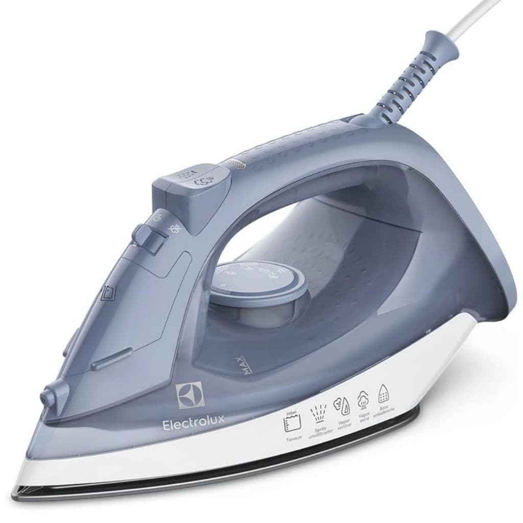 Ferro De Passar A Vapor e a Seco Portátil Elétrico Passadeira Eletrolux Original ESI-10 Mais Vendido