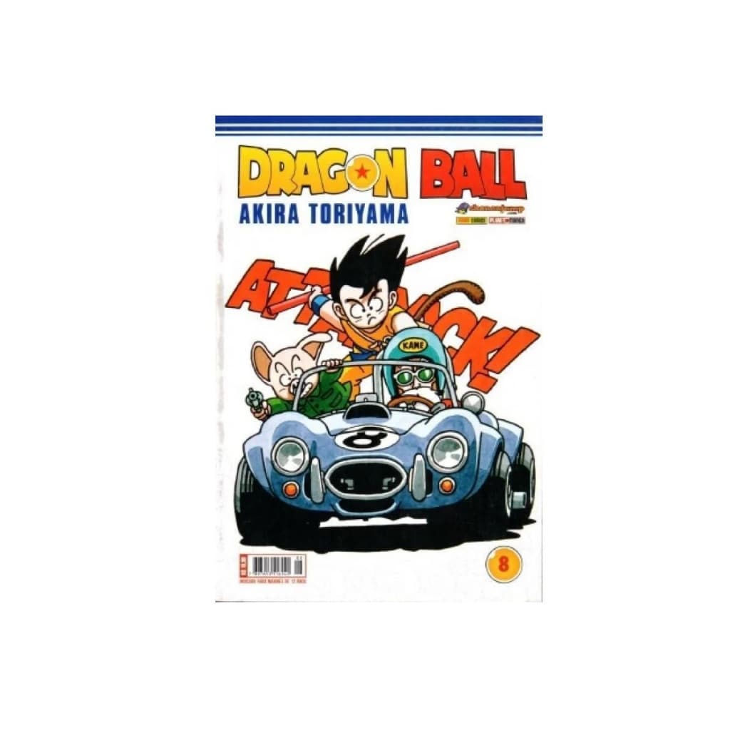 Livro Mangá Dragon Ball - Vol 08 Akira Toriyama Panini