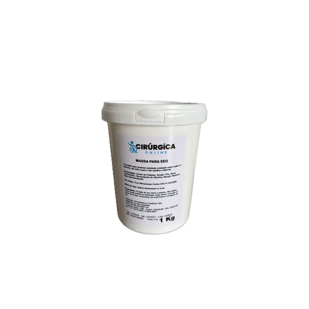 Pasta Condutora Para Exames EEG Eletroencefalograma Pote 1KG - Suprifix
