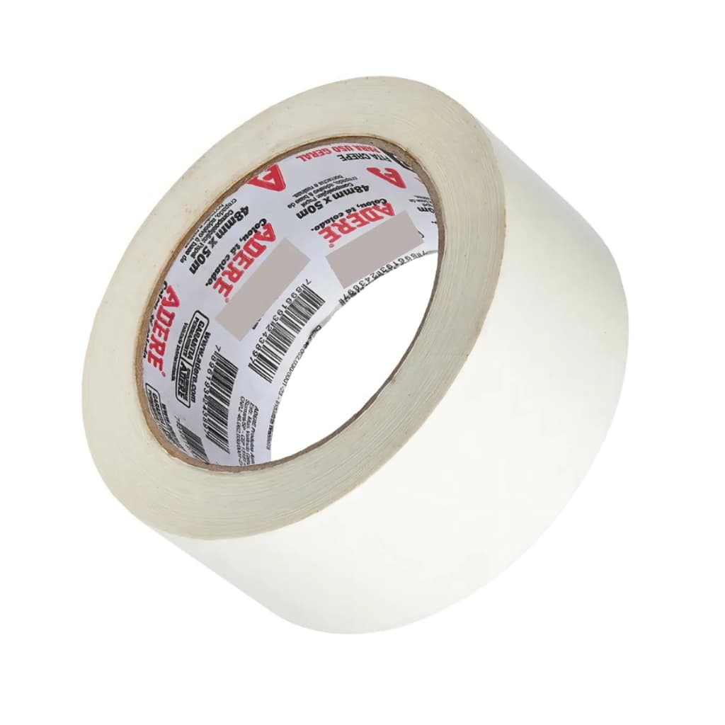 Fita Crepe Uso Geral Industrial 25mmx50m Adere