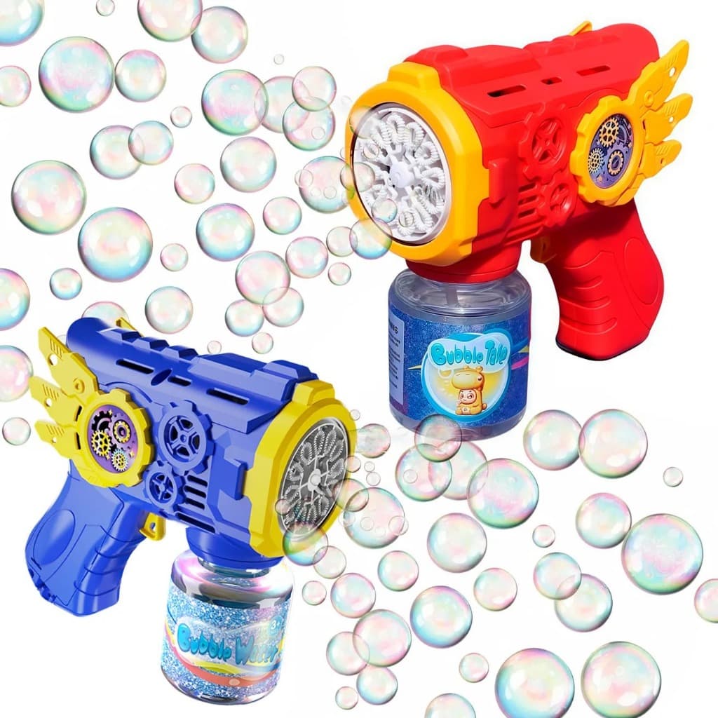 Máquina Lança Bolhas Infantil com Luzes LED Coloridas