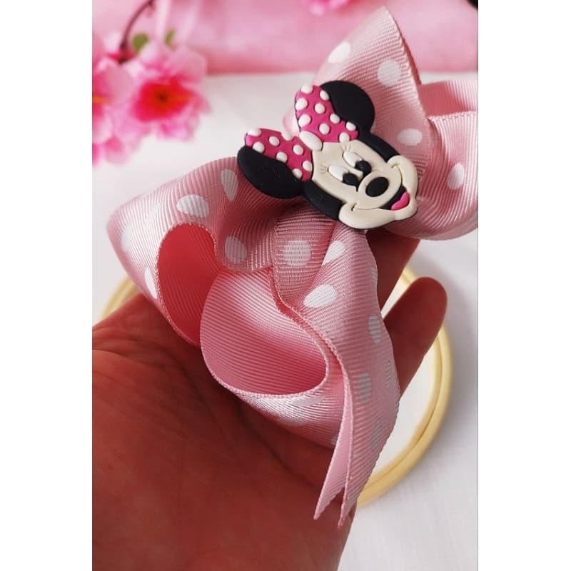 Laço Minnie Rosa Laço Boutique acessórios infantis-Cabelo Menina...