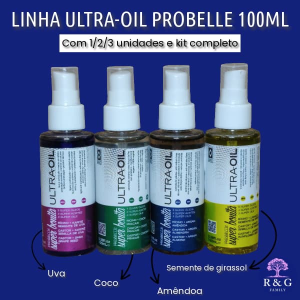 LINHA ULTRA ÓLEOS 100ML PROBELLE