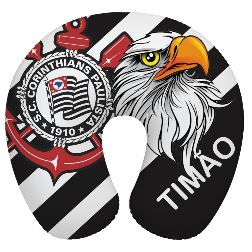 Almofada Apoio de Pescoço Viagem Times Brasileiros