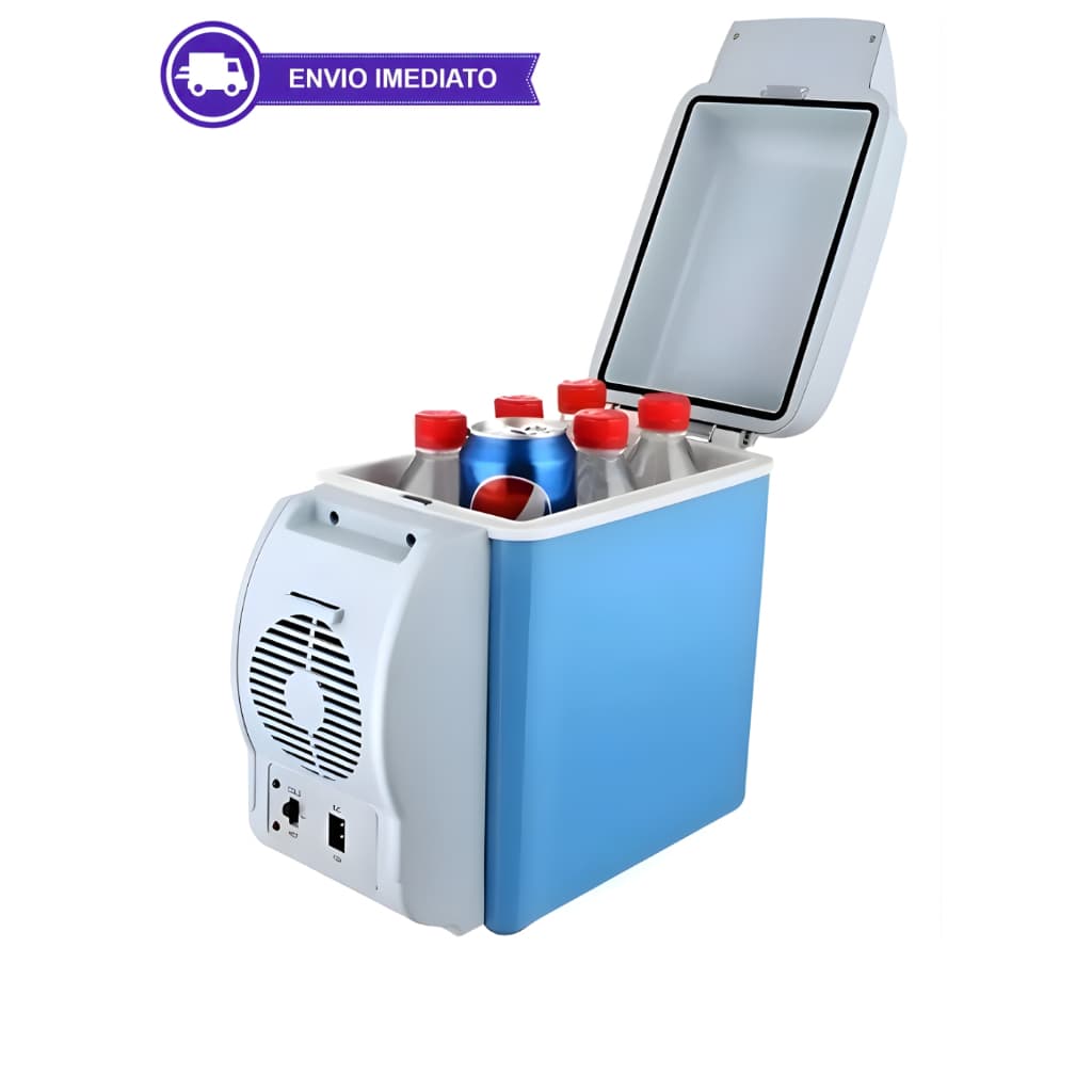 Mini Cooler Térmico Esfria/Aquece Automotivo 7,5L Cooler Portátil 12v 30W