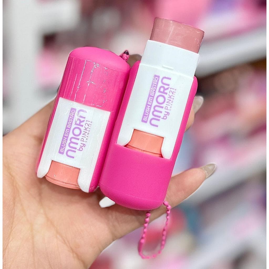 Blush em Bastão Pink 21 | Textura Cremosa | Multifuncional Blush e Batom