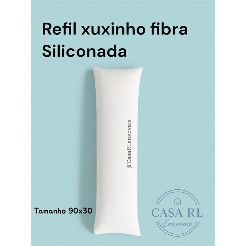 Refil Travesseiro Infantil  Xuxinho  - 90x30cm - Enchimento Silicone Macio Promoção