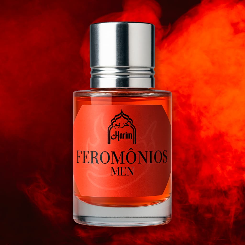 Perfume Feromônios 60ml Masculino Harim Alta Fixação e Projeção