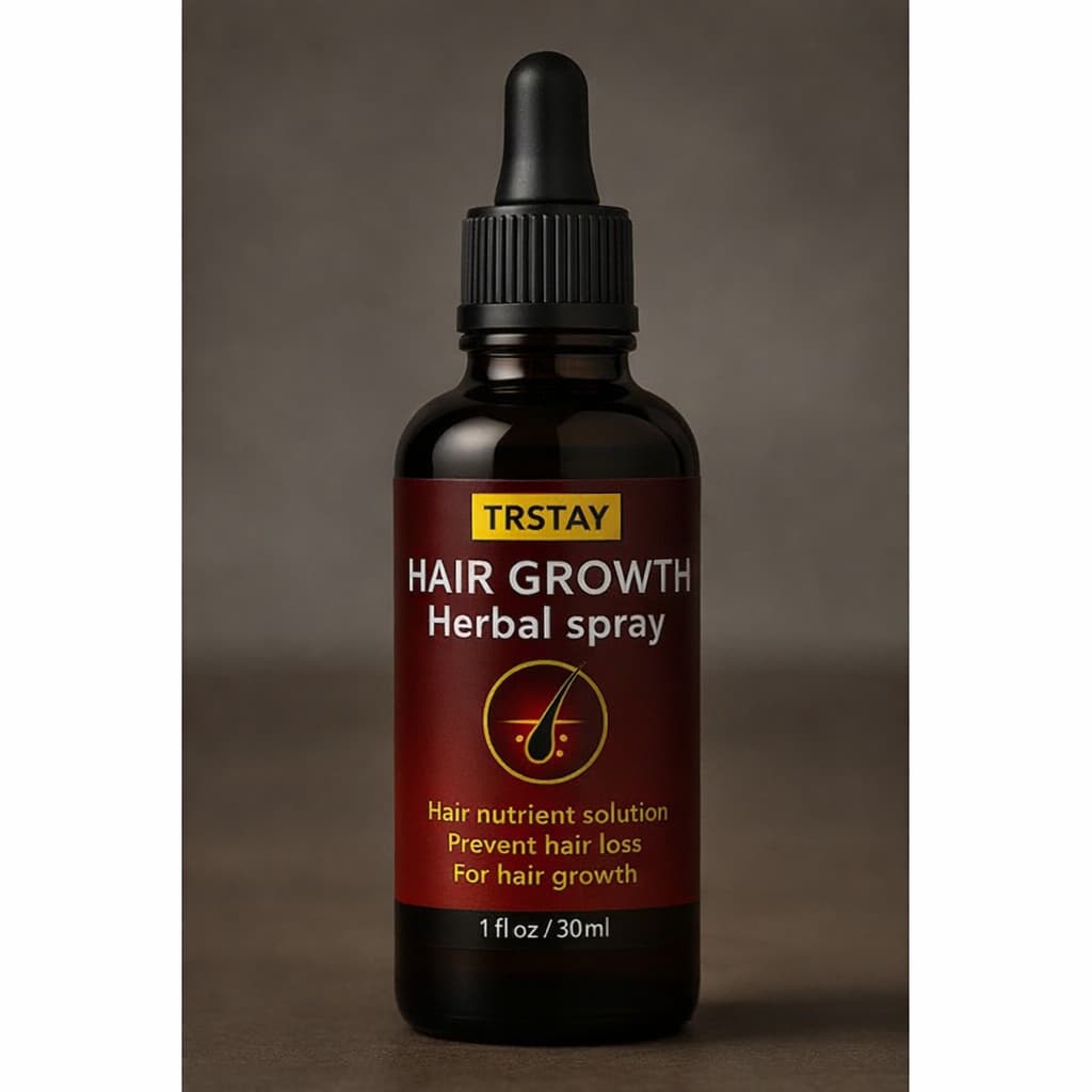 Soro de Crescimento de Cabelo Anti Queda Spray Rápido Tratamento Líquido para Couro Cabeludo e Saúde