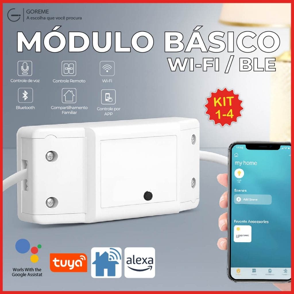 Interruptor Sonoff Inteligente GMART Automação Residencial Wi-fi Original