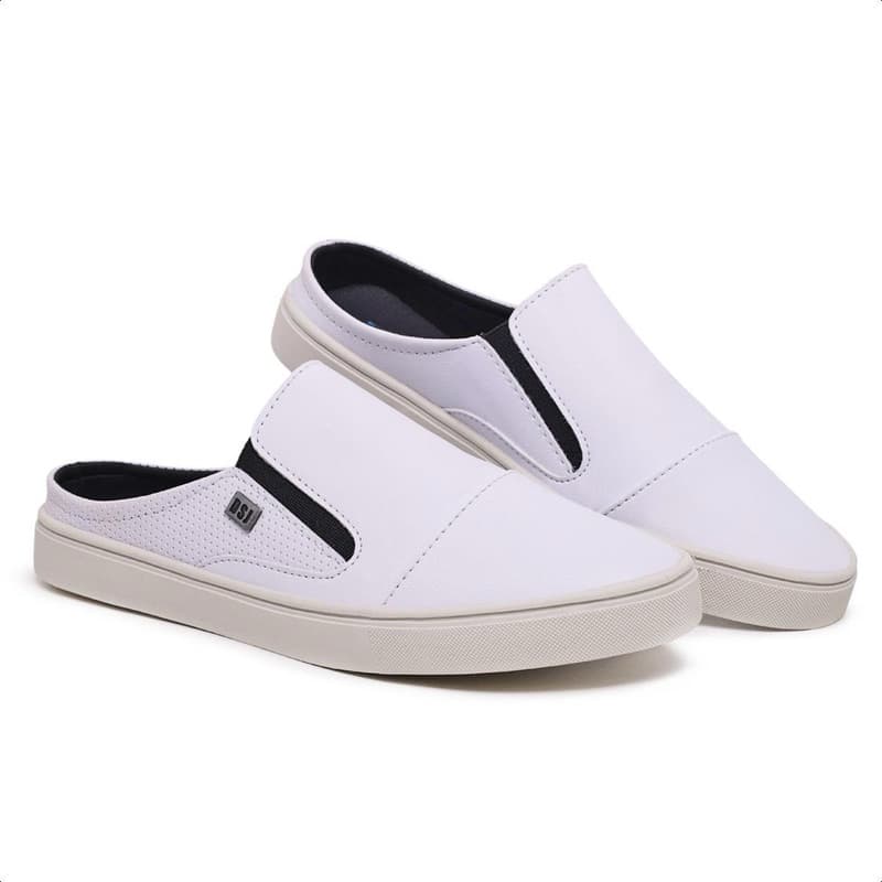 Mule Slip On Sapatênis Conforto Leve Estiloso Tênis