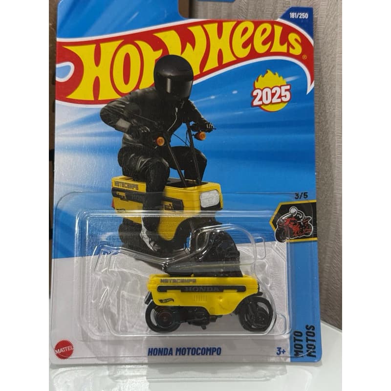 Moto Carrinho Hot Wheels Honda Motocompo 2025 - Lote A 2026