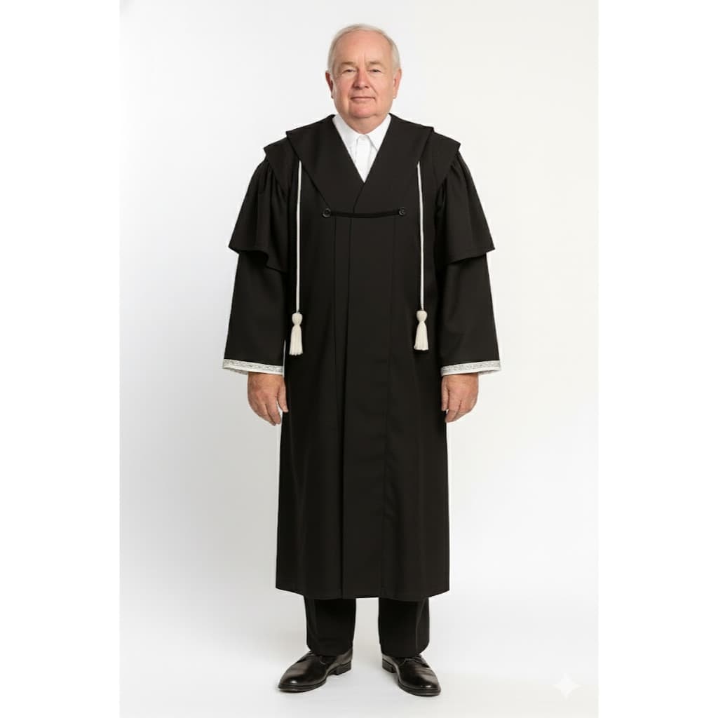 Kit Toga Completa para Advocacia e Tribunal – Acompanha Cordão/Torçal