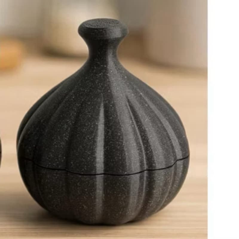 🧄 Porta Alho Decorativo versão 8x8 cm e 18x18 cm  | Praticidade e Charme na Cozinha! 🍳