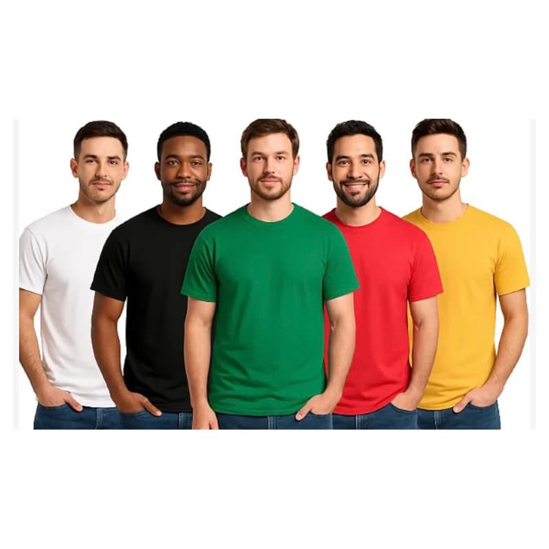 Camiseta Masculina Premium 100% Algodão