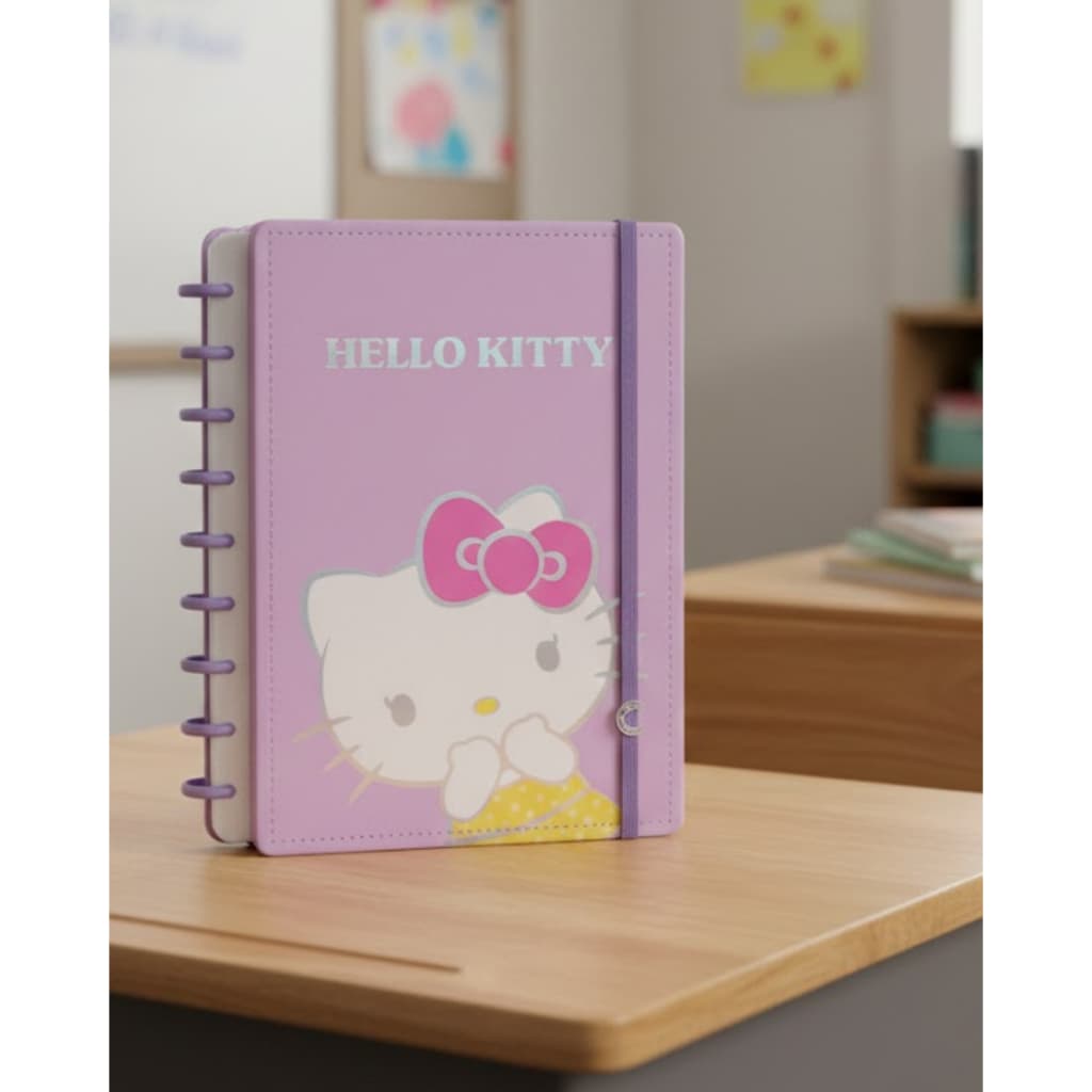 Caderno Inteligente Hello Kitty - ESCOLHA O TAMANHO
