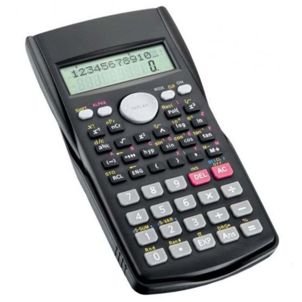 Calculadora Científica 240 Funções Visor LCD Cálculos Complexos Fatoriais Estatísticos CC- 240 Elgin