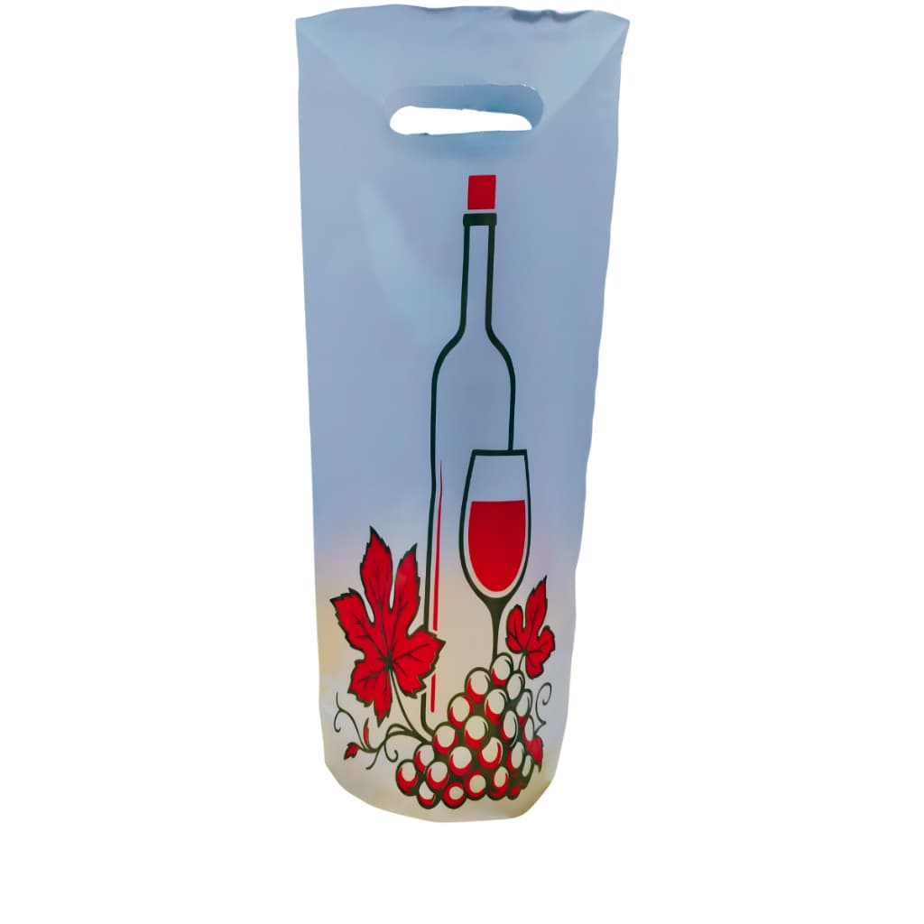 Sacola Transparente Para Bebidas Vinho Champanhe Cachaça