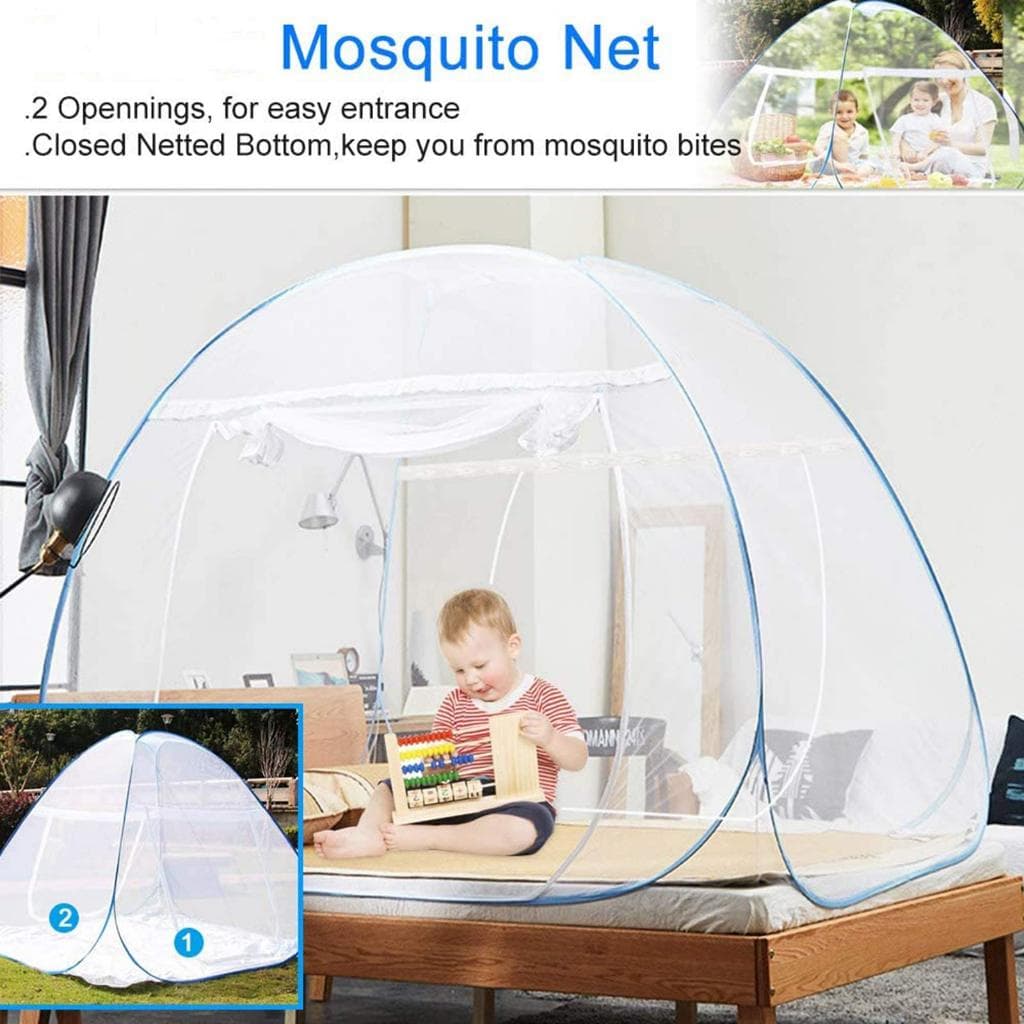 Mosquiteiro Tenda Cama Dobrável Portátil 1.8x2.0m