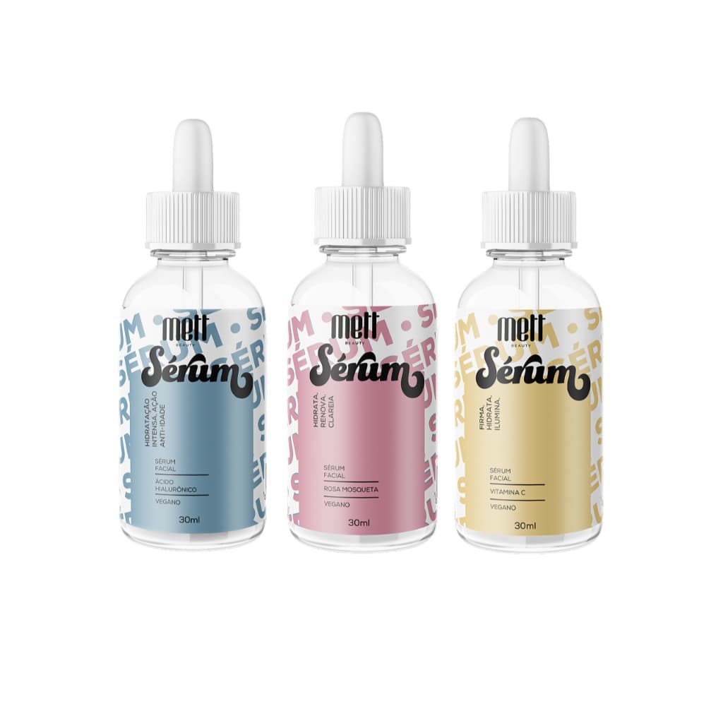 Kit completo 12 Unidades Sérum Facial Anti Idade Clereador