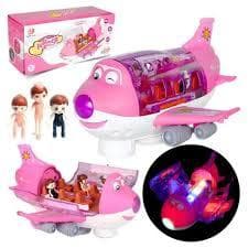 avião de brinquedo musical infantil bate e volta