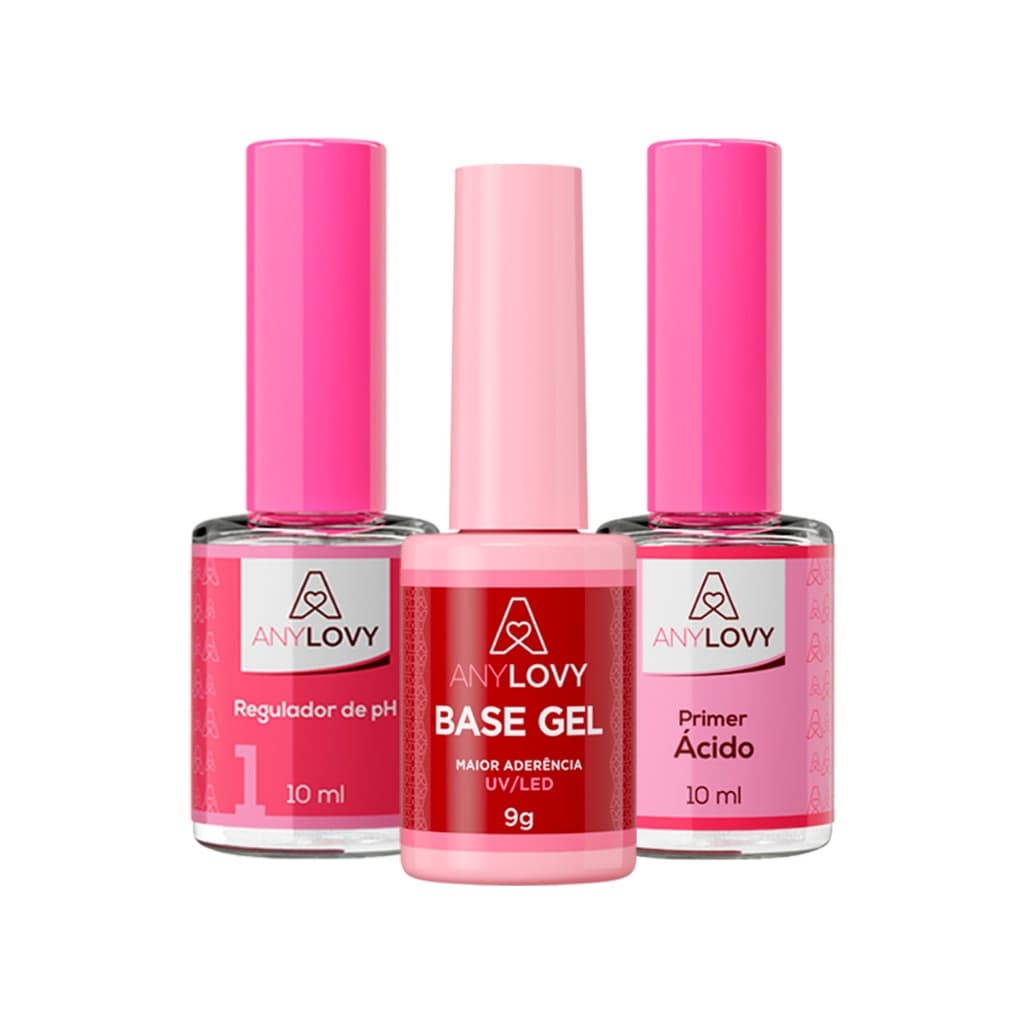 Regulador De ph - Primer Com Ácido - Gel Capa Base Para Blindagem Das Unhas Anylovy