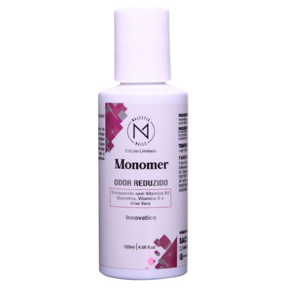 Monomer Odor Reduzido 120ml- Majestic Nails