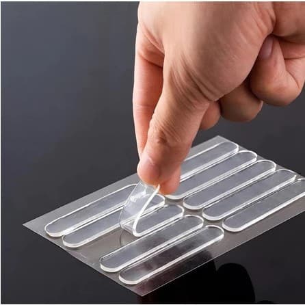 KIT 10 Unidades Adesivo Protetor Anti Impacto de Silicone para Cantos E Móveis