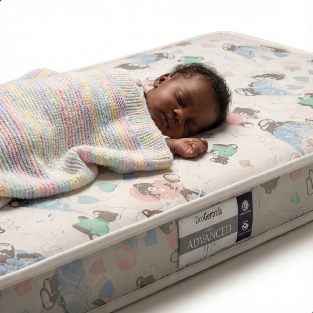 Colchão Infantil Para Berço 130x70x7cm Americano Espuma Antialérgico Impermeável Bebê Chiqueirinho