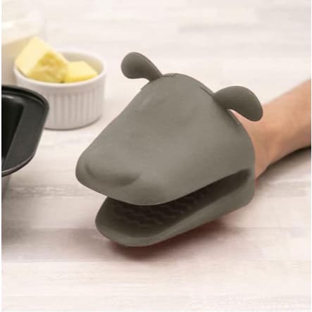 Pegador de Panela de Silicone Cachorro Luva de Silicone Formato de Bico Modelo Cachorro